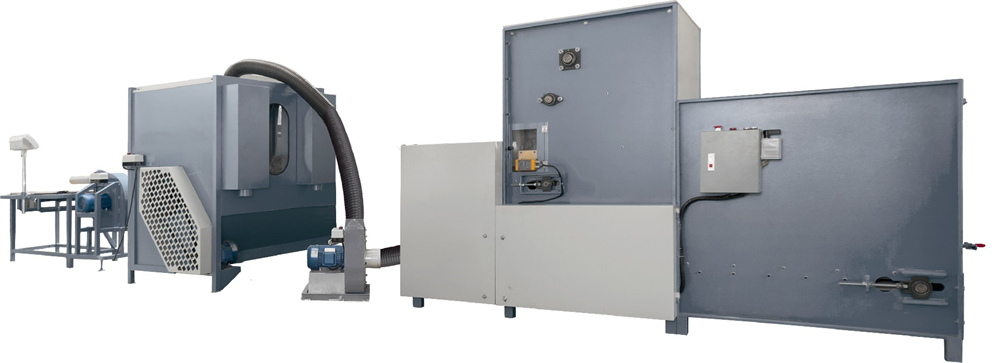 >自動送料松棉混合填充生產(chǎn)線